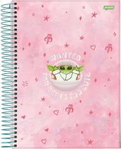 Caderno Escolar 1 Matéria 80fl Star Wars Jandaia Adesivos