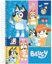 Caderno Escolar 1 Matéria 80fls Bluey X Com Adesivos Jandaia Caderno Escolar 1 Matéria 80fls Bluey X Com Adesivos Jandaia