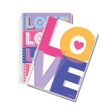 Caderno Escolar 400 fls C/D Universitário 20 matérias 1 unid