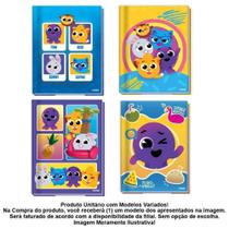 Caderno Escolar Bolo Fofo Brochurão 80Fls Capa Dura