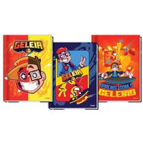 Caderno Escolar Brochura 80 Folhas Geleia E Robin Caderno Escolar Brochura 80 Folhas Geleia E Robin
