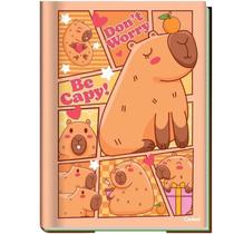 Caderno Escolar Capa Dura 1/4 Brochura 80 Folhas Capivara Credeal Caderno Escolar Capa Dura 1/4 Brochura 80 Folhas Capivara Credeal