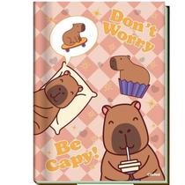 Caderno Escolar Capa Dura 1/4 Brochura 80 Folhas Capivara Credeal Caderno Escolar Capa Dura 1/4 Brochura 80 Folhas Capivara Credeal