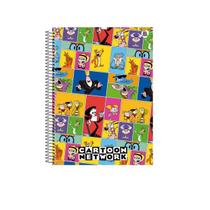 Caderno Escolar Cartoon Capa Dura Grande C/ Adesivo 1Matéria Caderno Escolar Cartoon Capa Dura Grande C/ Adesivo 1Matéria