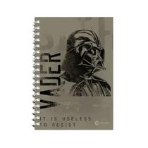 Caderno Escolar Espiral A4 80 Folhas Capa Dura Star Wars