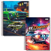 Caderno Escolar Masculino Carros A4 1 Matéria Sortido Caderno Escolar Masculino Carros A4 1 Matéria Sortido