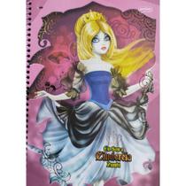 Caderno Escolar Universitário Espiral Com 96 Folhas