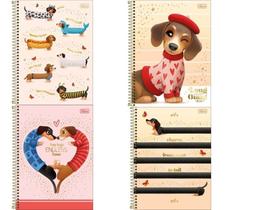 Caderno Esp Cd 1/4 80Fls Brownie Tilibra