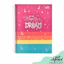 Caderno Esp. Colegial 1 matéria 80 Fls Dream Merci Capa 02 Caderno Esp. Colegial 1 matéria 80 Fls Dream Merci Capa 02
