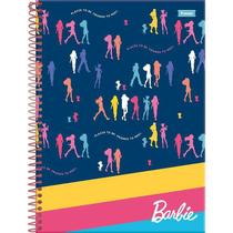 Caderno Espiral 1/4 Capa Dura Barbie 80F PCT.C/05