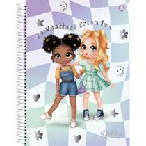 Caderno Espiral 1/4 Capa Dura DEBBY 80F (17891321103323)