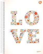 Caderno Espiral 1/4 Capa Dura Kbom Feminino 96F