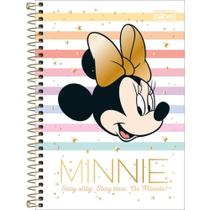 Caderno Espiral 1/4 Capa Dura Minnie 80FLS.