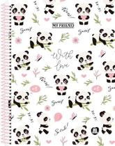 Caderno Espiral 1/4 Capa Dura My Friend 80F Caderno Espiral 1/4 Capa Dura My Friend 80F
