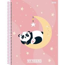 Caderno Espiral 1/4 Capa Dura MY Friend 80F PCT.C/10