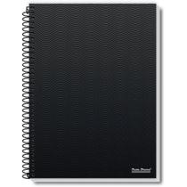 Caderno Espiral 1/4 Capa Dura Office 200 Folhas Pacote com 05