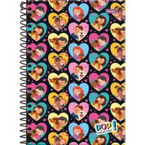 Caderno Espiral 1/4 Capa Dura POP Collection 80FLS.