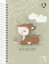 Caderno Espiral 1/4 Capa Dura So Cute 80F Caderno Espiral 1/4 Capa Dura So Cute 80F