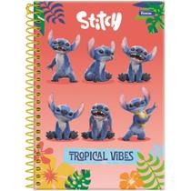 Caderno Espiral 1/4 Capa Dura STITCH Movie 80F PCT.C/05