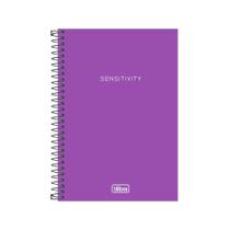 Caderno Espiral 1/4 Neon - Roxo - 80 Folhas - Tilibra