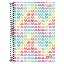 Caderno Espiral 1/4 Tilibra Capa Dura Mais+ 96 Folhas Embalagem com 4 Unidades