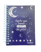 Caderno Espiral 1/8 Capa Dura 80 Folhas Escolar Sortido-3un
