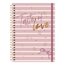 Caderno Espiral 1 matéria 80 Folha Larissa Manoela Doce Romance