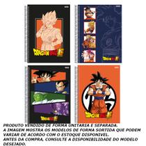 Caderno espiral 1x1 80f dragon ball - sao domingos Caderno espiral 1x1 80f dragon ball - sao domingos