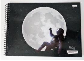 Caderno espiral 275x200mm cd cart 80fls flow fsc jandaia 6875177