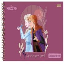 Caderno espiral 275x200mm cd cart 80fls frozen fsc jandaia 6920425 Caderno espiral 275x200mm cd cart 80fls frozen fsc jandaia 6920425