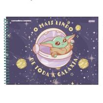 Caderno espiral 275x200mm cd cart 80fls grogu fsc jandaia 75196 24 Caderno espiral 275x200mm cd cart 80fls grogu fsc jandaia 75196 24