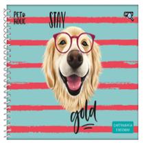 Caderno espiral 275x200mm cd cart 80fls pet holic fsc jandaia 6907577