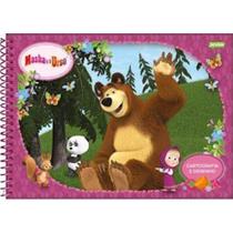 Caderno Espiral 275x200mm Cd Cartografia 96fls Masha E O Urso Jandaia Caderno Espiral 275x200mm Cd Cartografia 96fls Masha E O Urso Jandaia