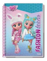 Caderno Espiral 80 Fls 1 Matéria Bff Fashion Teens Credeal