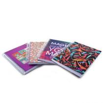 Caderno Espiral A4 160f Capa Dura 4 Pçs Cliff Sort - FORONI