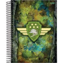 Caderno Espiral Adventure Capacete - 80 folhas - Jandaia