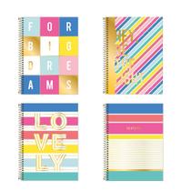 Caderno Espiral Be Nice Capa Dura Sortida 160 Folhas 1 UN Tilibra