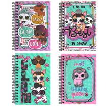 Caderno Espiral Capa Dura 01 Matéria - 96 Folhas - Lol Pets - Foroni Caderno Espiral Capa Dura 01 Matéria - 96 Folhas - Lol Pets - Foroni