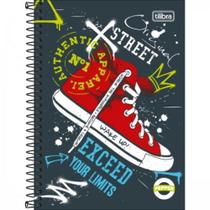 Caderno Espiral Capa Dura 1/4 160 Folhas Pepper Masculino TILIBRA Caderno Espiral Capa Dura 1/4 160 Folhas Pepper Masculino TILIBRA