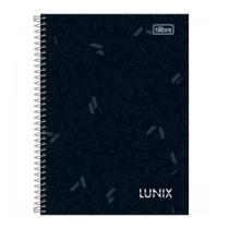 Caderno Espiral Capa Dura 1/4 80 Folhas Lunix TILIBRA