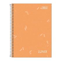 Caderno Espiral Capa Dura 1/4 80 Folhas Lunix TILIBRA