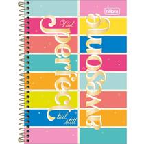 Caderno Espiral Capa Dura 1/4 Be Nice 80 Folhas Tilibra