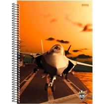 Caderno Espiral Capa Dura 1 Matéria - 80 Folhas - Air Attack - São Domingos Caderno Espiral Capa Dura 1 Matéria - 80 Folhas - Air Attack - São Domingos