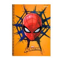 Caderno Espiral Capa Dura 10 Matéria Spider Man - Jandaia