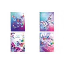 Caderno Espiral Capa Dura 10 Materias 160fls Daisy Tilibra PCT C/4