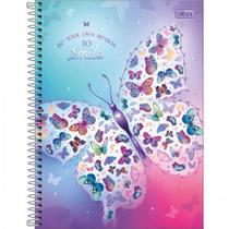 Caderno Espiral Capa Dura 10 Materias 160fls Daisy Tilibra