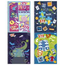 Caderno Espiral Capa Dura 10x1 - 200 Folhas - DPA - Foroni Caderno Espiral Capa Dura 10x1 - 200 Folhas - DPA - Foroni