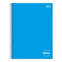 Caderno Espiral Capa Dura 1x1 - 96 Folhas - Zoom Azul - Tilibra