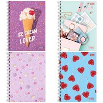 Caderno Espiral Capa Dura 20x1 - 320 Folhas - Vibe Feminino - Tilibra UNICA Caderno Espiral Capa Dura 20x1 - 320 Folhas - Vibe Feminino - Tilibra UNICA