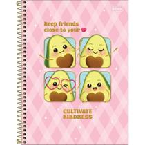 Caderno Espiral Capa Dura Abacute 80 Folhas Tilibra